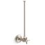 3/8" Npt Angle Supply w/ Stop And Annealed Vertical Tube (Vibrant Brushed Nickel), K-7637-BN