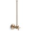 3/8" Npt Angle Supply w/ Stop And Annealed Vertical Tube (Vibrant Brushed Bronze), K-7637-BV