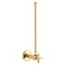 Toilet Supply 3/8" W/ Stop (Vibrant Polished Brass), K-7637-PB
