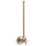 1/2" Npt Angle Supply w/ Stop w/ Cross Handle And Annealed Vertical Tube (Vibrant Brushed Bronze), K-7638-BV
