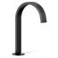 Bathroom Sink Faucet Spout Only w/ Ribbon Design, 1.2 GPM (Matte Black), K-77968-BL
