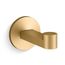Robe Hook (Vibrant Brushed Moderne Brass), K-78378-2MB