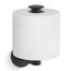 Vertical Toilet Paper Holder (Matte Black)