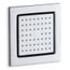 WaterTile Square 54-nozzle 1-Function Body Spray, 2.5 GPM (Polished Chrome), K-8002-CP