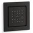 WaterTile Square 22-nozzle 1-Function Body Spray, 2.5 GPM (Matte Black), K-8003-BL