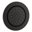 WaterTile Round 27-nozzle 1-Function Body Spray, 2.0 GPM (Matte Black), K-8013-AK-BL