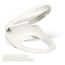 PureWash E820 Elongated Bidet Toilet Seat w/ Remote Control (Biscuit)