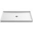 Rely 48" X 34" Alcove Shower Base, Center Drain (White), K-8461-0