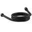 MasterShower 72" Metal Shower Hose (Matte Black)