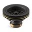 Duostrainer Sink Drain And Strainer Basket, Less Tailpiece (Matte Black)