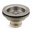 Duostrainer Sink Drain And Strainer Basket, Less Tailpiece (Vibrant Brushed Nickel), K-8799-BN
