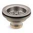 Duostrainer Sink Drain And Strainer Basket, Less Tailpiece (Vibrant Stainless), K-8799-VS