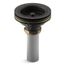 Duostrainer Sink Drain And Strainer w/ Tailpiece (Matte Black)