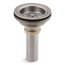 Duostrainer Sink Drain And Strainer w/ Tailpiece (Vibrant Stainless), K-8801-VS