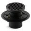 Clearflo Round Design Tile-in Shower Drain (Matte Black), K-9135-BL