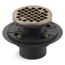 Clearflo Round Design Tile-in Shower Drain (Vibrant Brushed Bronze), K-9135-BV