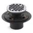 Clearflo Round Design Tile-in Shower Drain (Polished Chrome)