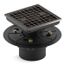 Clearflo Square Design Tile-in Shower Drain (Vibrant Titanium)