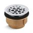 Service Sink Strainer Tapped For 2" Npt (Polished Chrome)