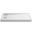Bellwether 60" X 32" Alcove Shower Base, Left Drain (White), K-9163-0