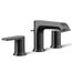 Hint Widespread Bathroom Sink Faucet, 1.2 GPM (Matte Black), K-97093-4-BL