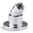 Stillness Deck Mounted Handshower Holder w/ Hoses (Polished Chrome), K-977-CP