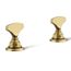 Artifacts T-handle Bathroom Sink Faucet Handles (Vibrant Brushed Moderne Brass)