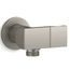 Exhale Wall Mount Handshower Holder w/ Supply Elbow And Check Valve (Vibrant Brushed Nickel), K-98354-BN