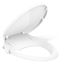 PureWash M300 Elongated Manual Bidet Toilet Seat (White), K-98804-0