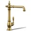 Artifacts Single-handle Kitchen Faucet (Vibrant Brushed Moderne Brass), K-99266-2MB