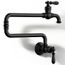 Artifacts Wall Mount Pot Filler (Matte Black), K-99270-BL
