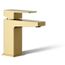Honesty Single-handle Bathroom Sink Faucet, 1.2 GPM (Vibrant Brushed Moderne Brass), K-99760-4-2MB
