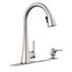Maxon Pull-Down Kitchen Faucet With Soap/Lotion Dispenser (Vibrant Steel), K-R22867-SD-VS