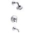 Purist Rite-temp Bath And Shower Trim Kit w/ Push-button Diverter And Lever Handle, 2.5 GPM (Polished Chrome), K-T14420-4-CP