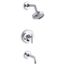 Purist Rite-temp Bath And Shower Trim Kit w/ Push-button Diverter And Lever Handle, 2.5 GPM (Polished Chrome), K-T14421-4-CP