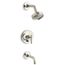 Purist Rite-temp Bath And Shower Trim Kit w/ Push-button Diverter And Lever Handle, 2.5 GPM (Vibrant Polished Nickel), K-T14421-4-SN