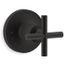 Purist Mastershower Volume Control Valve Trim w/ Cross Handle (Matte Black)
