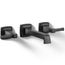 Riff Wall Mount Bathroom Faucet, 1.2 GPM (Matte Black), K-T26432-4-BL