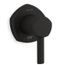 Occasion Mastershower Volume Control Valve Trim w/ Lever Handle (Matte Black)