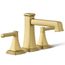 Riff Deck Mounted Bath Faucet Trim (Vibrant Brushed Moderne Brass)