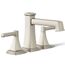 Riff Deck Mounted Bath Faucet Trim (Vibrant Brushed Nickel)