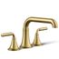 Tone Deck Mounted Bath Faucet Trim (Vibrant Brushed Moderne Brass)