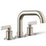 Castia Deck Mounted Bath Faucet Trim (Vibrant Brushed Nickel)