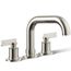 Castia Deck Mounted Bath Faucet Trim (Vibrant Polished Nickel)