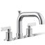 Castia Deck Mounted Bath Faucet Trim w/ Diverter (Polished Chrome)