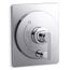 Castia Rite-temp Valve Trim w/ Push-button Diverter (Polished Chrome)