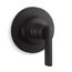 Castia Mastershower Transfer Valve Trim w/ Lever Handle (Matte Black)