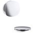 PureFlo Rotary-turn Bath Drain Trim (Polished Chrome)