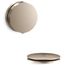 PureFlo Rotary-turn Bath Drain Trim (Vibrant Brushed Bronze), K-T37392-BV