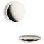 PureFlo Rotary-turn Bath Drain Trim (Vibrant Polished Nickel), K-T37392-SN